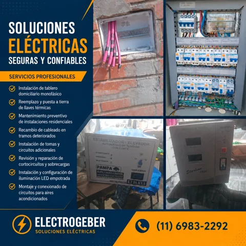 Anuncio de Electro Gerber · Diseño 1 · septiembre 2026