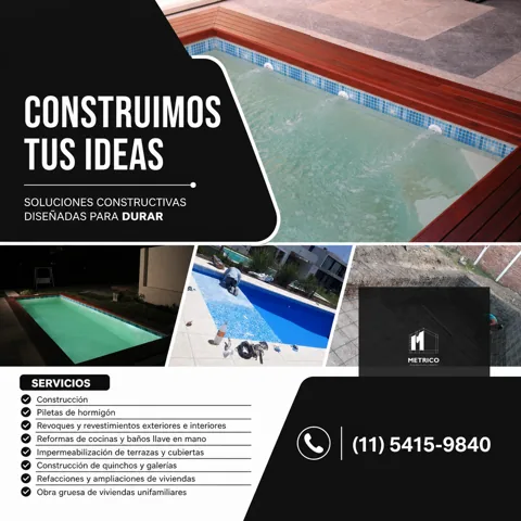 Anuncio de Métrico Arquitectura y Diseño · Diseño 3 · agosto 2026